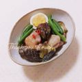 まあまま☆0403's cooksnap of when they made 鶏肉・茄子・いんげんのこっくり炒め煮.