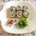 yesmama's cooksnap of when they made ゴマたっぷりサラダ巻き.