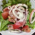 クックZFKRE9☆'s cooksnap of when they made イカとトマトのサラダ.
