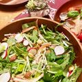 青空にうかぶくも's cooksnap of when they made 水菜・ラディッシュ・くるみ・ツナのサラダ.