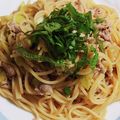 まやしゅうまま's cooksnap of when they made コクうまぁ☆ねぎ豚味噌パスタ.