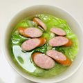 azbjbn's cooksnap of when they made 春キャベツとベーコンの塩麹コンソメスープ.