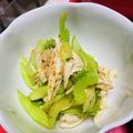 muumi☆'s cooksnap of when they made 和洋中OK♡セロリとささ身のピリ辛サラダ.
