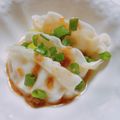 ゆーこ♡'s cooksnap of when they made もちもち大満足♪水餃子にんにく醤油ソース.