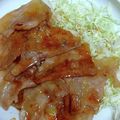 お豆腐LOVE's cooksnap of when they made １０分で主役おかず＊豚バラ肉の生姜焼き＊.