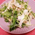 hitomi♪＊'s cooksnap of when they made 水菜と大根の梅ぇ〜サラダ.