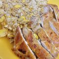 えみのすけ♫'s cooksnap of when they made 下味だけ！　皮パリパリ♡チキンステーキ.