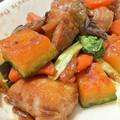 クックM6DK2O☆'s cooksnap of when they made 豚とかぼちゃの揚げ煮.