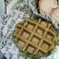 chocotta's cooksnap of when they made 卵不使用♥もっちりお豆腐ワッフル.
