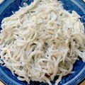 あい♪らんど's cooksnap of when they made 静岡の生しらすを使った釜揚げしらす.