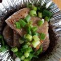 あっしゅぱぱ's cooksnap of when they made 黒はんぺんのバター醤油ソテー♬.