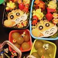 kasumimann's cooksnap of when they made マスクなクレヨンしんちゃん♡キャラ弁.