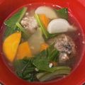 ピーナッツ子♪'s cooksnap of when they made イワシのつみれ汁.