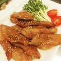 きょこすけ's cooksnap of when they made 豚トロの甘酢照り焼き.