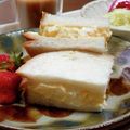 チコリママ's cooksnap of when they made 6枚切りのざっくり卵サンド.