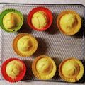 linhua's cooksnap of when they made 短時間で簡単に★トースターカップケーキ.