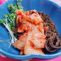 みっくママ's cooksnap of when they made 簡単おつまみ☆もずくキムチ♪.