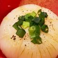 clover55's cooksnap of when they made レンチンで簡単【新玉ねぎのレンジ蒸し】.