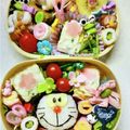 ☆ミルミル's cooksnap of when they made ドラえもん＊キャラ弁＊海苔ver♪.