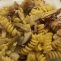 leehyang's cooksnap of when they made ふわトロ卵とベーコンのパスタ.