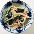 チャビドリオ's cooksnap of when they made もやしとワカメのダイエットサラダ.
