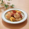 runa10's cooksnap of when they made 簡単！卵とえびとベーコン炒め。お弁当にも.