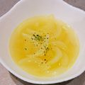 run※'s cooksnap of when they made シンプルに新玉ねぎのコンソメスープ.