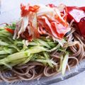 ＠ももこ's cooksnap of when they made 冷やし中華みたいな♬ぶっかけ蕎麦.