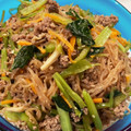 ＊choco＊'s cooksnap of when they made しらたきとひき肉のチャプチェ風.