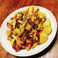 ちゃちゃまる26's cooksnap of when they made じゃがいもとしめじのバター醤油炒め.