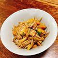 ちゃちゃまる26's cooksnap of when they made 人参よりこれ！かぼちゃ入りごぼうきんぴら.