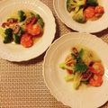 yesmama's cooksnap of when they made えびとブロッコリーのさっと炒め.