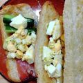 xyzクック's cooksnap of when they made ゆで卵＆きゅうり☆トースト.