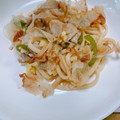 hime1031's cooksnap of when they made マヨネーズで炒める焼きうどん.