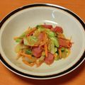 ＊ゆめの＊'s cooksnap of when they made ウィンナーのピリ辛野菜炒め❤お弁当にも❤.
