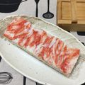 おはなすき's cooksnap of when they made カニカマと炒り卵の押し寿司.