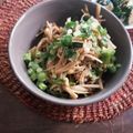 ふか谷's cooksnap of when they made ヘルシーだろうか。えのきすき焼き丼.