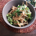 ふか谷's cooksnap of when they made ヘルシーだろうか。えのきすき焼き丼.
