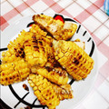ruka217's cooksnap of when they made 人気No.1☆屋台の味　焼きとうもろこし.