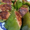 さこです's cooksnap of when they made 剥がれない！ピーマンの肉詰め！ジュース！.