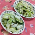 赤い電話's cooksnap of when they made 塩昆布で☆きゅうりとキャベツの浅漬.