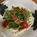 バウンド's cooksnap of when they made 超簡単！茄子とツナの冷やしうどん.