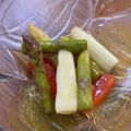 グルテンフリーに挑戦's cooksnap of when they made 夏にアスパラとパプリカのさっぱりマリネ♪.