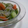 gracia's cooksnap of when they made ヘルシー★お蕎麦とめかぶのサラダ.
