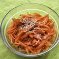 ささささ＆＊'s cooksnap of when they made にんじんのオイスター★きんぴら.
