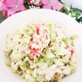 ゆるмαмα's cooksnap of when they made キャベツとカニカマのマヨネーズ和え.