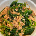 ♡ミコト♡'s cooksnap of when they made ほうれん草とツナの和え物.
