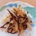 ☆３匹の子ぶた☆'s cooksnap of when they made 刻み大根 no ごま昆布和え.
