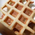 たべたべこ's cooksnap of when they made サクッ♪ふわ～★アメリカンワッフル★☆★.