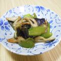 ＠迷子＠'s cooksnap of when they made ちくわで❤なすとピーマンのみそ炒め.